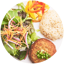 自家製豆腐ハンバーグ